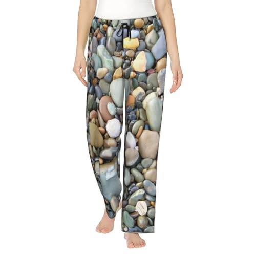 Pantalon de pyjama doux avec poches et coupe ample pour un confort thermique optimal en hiver