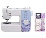 Brother XM2701 Sewing Machine, Lightweight Machine with 27 Stitches, 10-Pack Pre-Wound Bobbins Included
