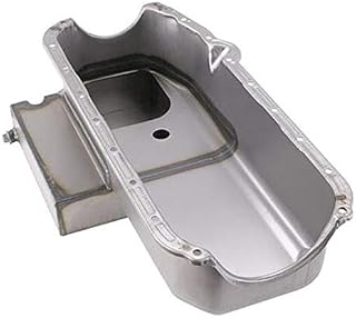 Small Block Chevy Claimer Oil Pan, LH Dipstick