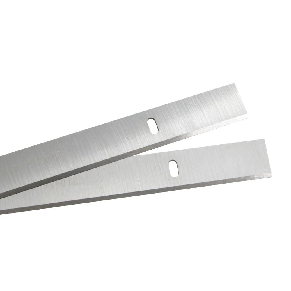 4 Pièces HSS Lames De Raboteuse 210mm, 210mm fers de rabot Pour Raboteuse Machines De Travail Du Bois, 210 x 16,5 x 1,5mm