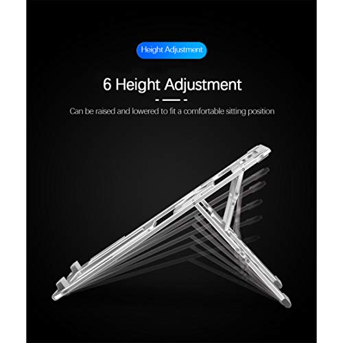 Support ordinateur portable contre les douleurs cervicales avec support téléphone intégré - 2