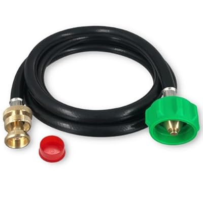 6501 for Weber Adapter Hose for Weber Q Series Gas Line, for Weber Traveler Grill Accessories, for Weber Q 1000 1200 2000 2200 Adapter Hose, for Weber Go-Anywhere Gas Grills Propane Adapter, 6FT