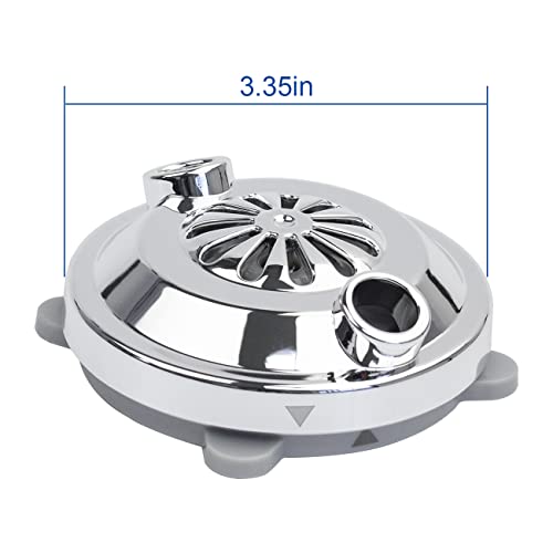 Universal Fit Pipeless Magnetic Jet Head Motor For Luraco Jet Motor Pedicure Spa Chair Part Magnetic Head Bf-004 Pedicure Spa Tubs - Silver #TOP4