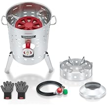 Concord Stainless Steel El Grande Comal Stove. 220,000 BTU Single Propane Outdoor Burner El Grande Stove