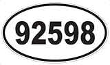 US Decal, Inc. Number 92598 Oval Sticker