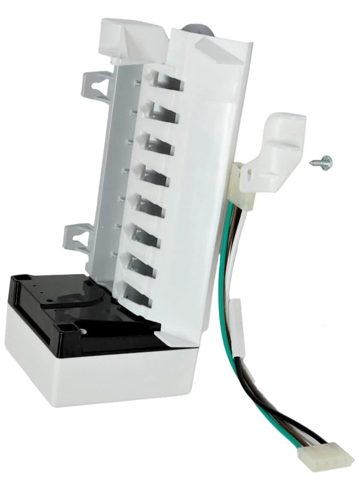 Refrigerator Ice Maker for Whirlpool Models ED5FHAXVA01 ED5FHAXVB01 ED5FHAXVQ01 ED5FHAXVS01 ED5FHAXVT01 ED5FHAXVY01 ED5FVAXWL01 ED5HHAXVB01 ED5HHAXVL01 ED5HHAXVQ01 ED5HVAXVL01 ED5JHAXTB01 ED5JHAXTL01