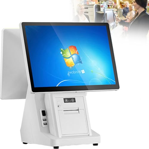 Caja Registradora Táctil Tableta Móvil 20.4 Pulgadas Caja Registradora Pos Pantalla Multitáctil LED Capacitiva Monitor Pos, Caja Registradora para Venta Minorista Y Punto De Venta