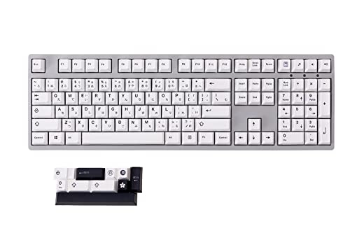 Gk Gamakay White Japanese Keycaps 129 Keys Cherry Profile Pbt Dye-Sub White Theme Minimalist Keycap Set Suitable For Lk67 Tk75 Mk61/87/98/104/108 Layout Mechanical Gaming Keyboard thumb #4