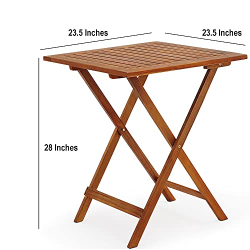 Cucunu Wooden 3-Piece Bistro Set thumb #7
