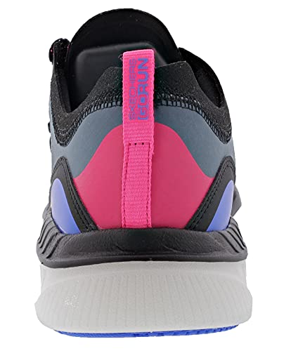 Skechers Women's Go Run Hyper Burst Outburst Running Shoes, Black/Multi, 6