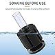 Pawfly 3 Pack Aquarium Nano Bio Schwamm Filter Leiser‌ Betta Fry Shrimp und kleine Fische Schaumstofffilter für winzige Fischbecken bis zu 40 Liter