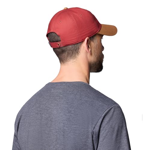 Image of Columbia Unisex Provisions Ball Cap, Lemon Wash /Mountain Landscape