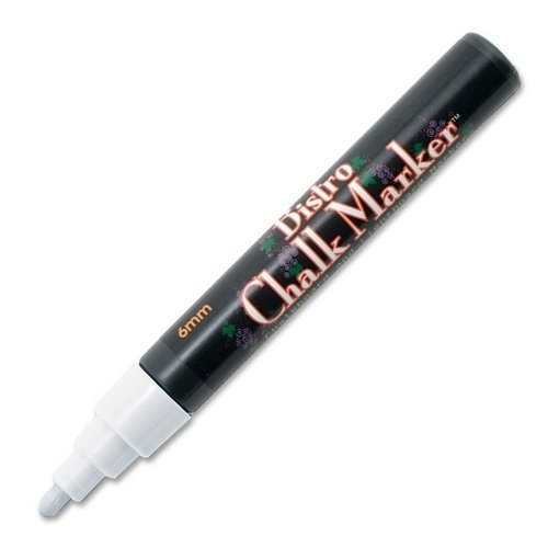 Uchida Of America Bistro Chalk Marker,6Mm Tip,Erasable,Water-Based,White - Uchida Of America Bistro Chalk Marker,6Mm Tip,Erasable,Water-Based,Whiteuse Bistro Chalk Markers On Chalkboards, Dry-Erase B
