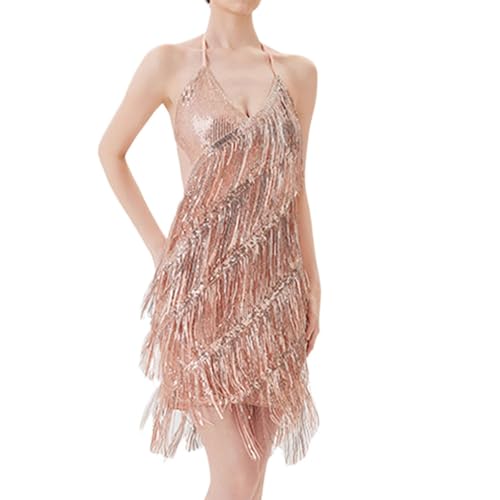 Robe de soirée à paillettes idéale pour vos rendez-vous galants et afterworks