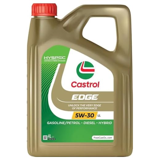 Castrol 57420 Edge Titanium Fst Motorolja 5 W-30 LL 4L