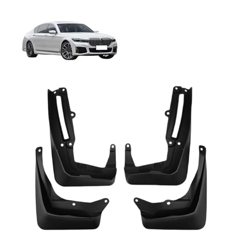 Mud Flaps Splash Guards Car for BMW 7 Series G11/G12 2017, Mudflaps Front Rear Wheel Protection Set of 4 Exterior Accessories