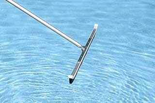 Poolmaster 36-Inch Extra-Wide Commercial Pool Brush, Heavy-Duty Aluminum Back, Curved Head with Nylon Bristles, Safe for Vinyl, Gunite, Fiberglass and Concrete Pools