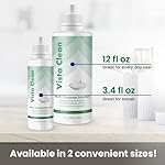 Vista Clean Multi-Purpose Solution for Scleral and Gas Permeable Contact Lenses, Includes Lens Case (3.4 fl oz) - Image 2