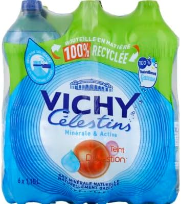 VICHY Celestins naturalna woda mineralna, gazowana, 6 x 1,15 l