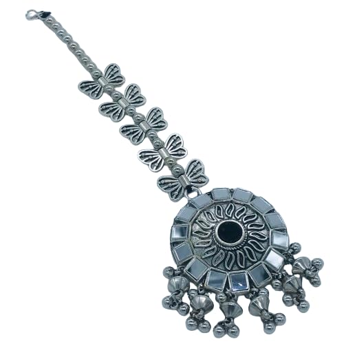 See full amazon price history chart for THE OPAL FACTORY Garba Navratri Jewellery Sets for Women German Silver Oxidised Borla/Bor/Maang Tikka/Mathapatti Tikka for Women and Girls THE OPAL FACTORY Garba Navratri Jewellery Sets for Women German Silver Oxidised Borla/Bor/Maang Tikka/Mathapatti Tikka for Women and Girls (B0DFCQ5R28) Amazon Price History, Amazon Price Tracker