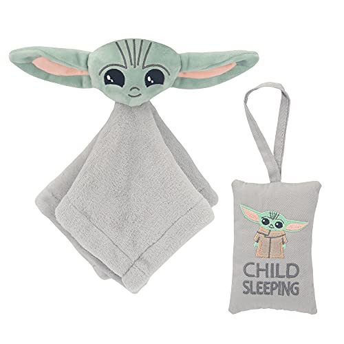 Lambs & Ivy Star Wars The Child/Baby Yoda Security Blanket/Door P...