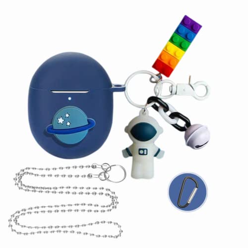 WhitePond �Ή�: Google Pixel buds Pro�P�[�X ���C�����X�C���z���P�[�X �V���R�� ������ �\�t�g�P�[�X 360 ���h�~ �ϏՌ� ���E�ȒP ���C�����X�[�d���T�|�[�g �����h�~ �C���z�� �ی�P�[�X�i�ی�P�[�X+�J���r�i+�n���M