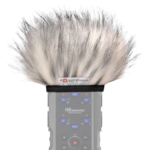 Pare-brise en fourrure ZOOM H6essential pour enregistrement en extérieur