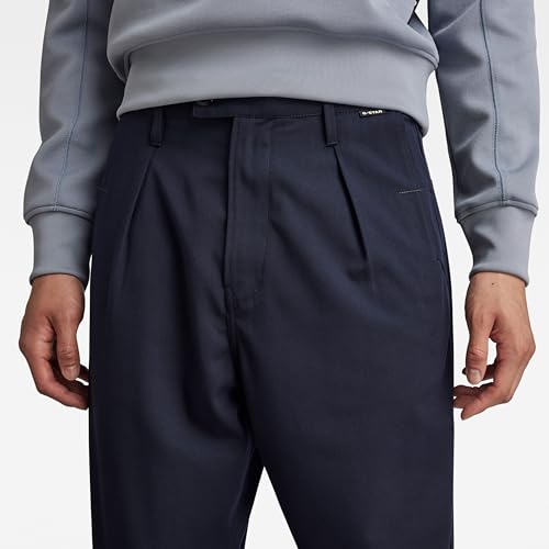 G-STAR RAW Herren Unisex Pleated Chino Relaxed, Blau (Salute D20147-D401-C742), 30W / 32L – Ansicht 5