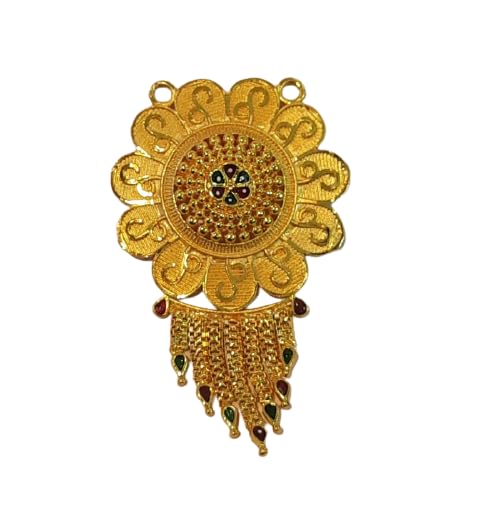 BCJ Fashion Latest Stylish Fancy Brass Mordern Necklace Jewellery Set for Women | Fancy Wear | Pack of 1