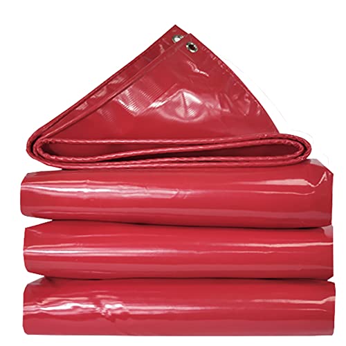Gewebeplane Premium Abdeckplane PVC Industrie Plane Bootsplane Gewebe Schutzplane Holzplane Bauplane mit Ösen, Wasserfest Allzweckplane für Schutz Vor Witterung für Garten ( Size : 2x7M/6.56x22.97ft ) Cover
