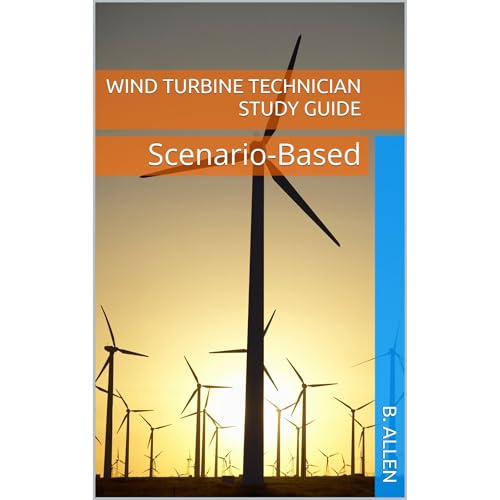 Wind Turbine Technician Study Guide Audiobook By B. Allen cover art