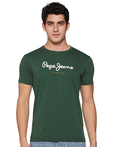 Pepe Jeans Men's Cotton Slim Fit T-Shirt