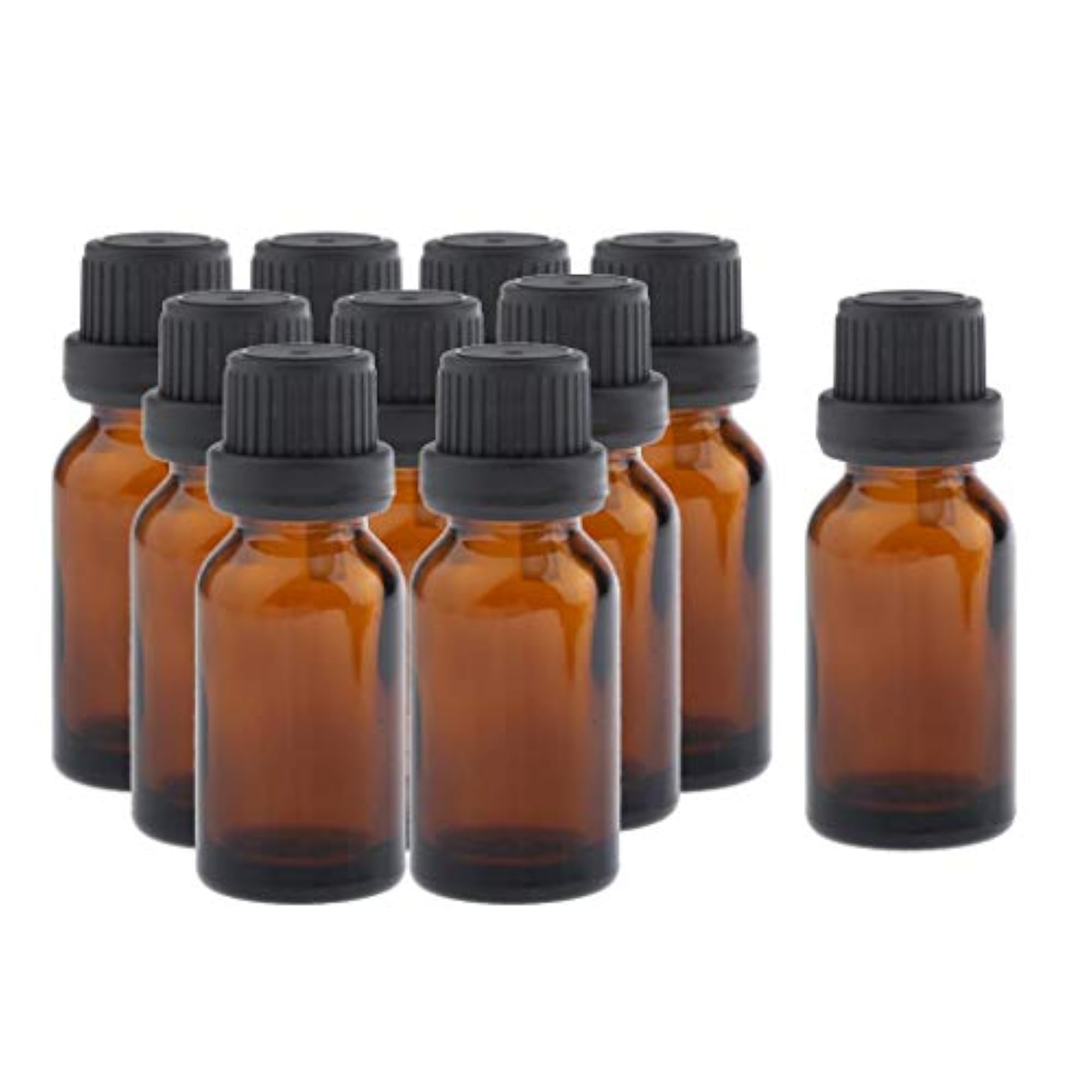 10pcs Empty Eye Dropper Bottles for Essential Oils