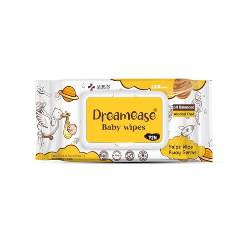 Image of Dreamease Baby Wipes – Ultra-Soft, Hypoallergenic Care for Your Baby’s Delicate Skin