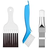 BOHUIZ 3 Stück Lamellenkamm, Kondensator Kamm Trockner Lamellenkamm Trockner Reinigung Bürste für Reinigen Klimaanlagen, Kühlschränke, Verdampfer