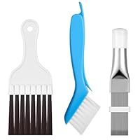 BOHUIZ 3 Stück Lamellenkamm, Kondensator Kamm Trockner Lamellenkamm Trockner Reinigung Bürste für Reinigen Klimaanlagen, Kühlschränke, Verdampfer