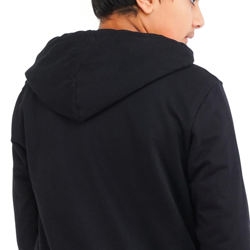 Image of Real Basics Boys Cotton Hooded Sweatshirt(Pack of 1)