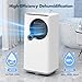 Portable Air Conditioners, 16000 BTU 6-in-1 Cooling, Dehumidifier & Fan, Ultra Quiet with 24H Smart Timer, Auto Shut-Off & Child Lock for Home/Bedroom/Office