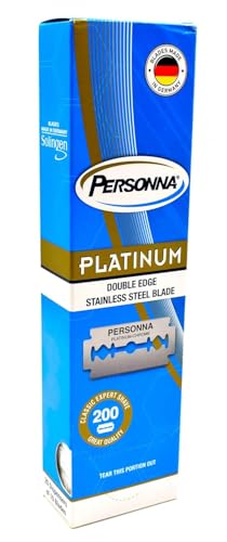 200 Personna Platinum Double Edge Razor Blades