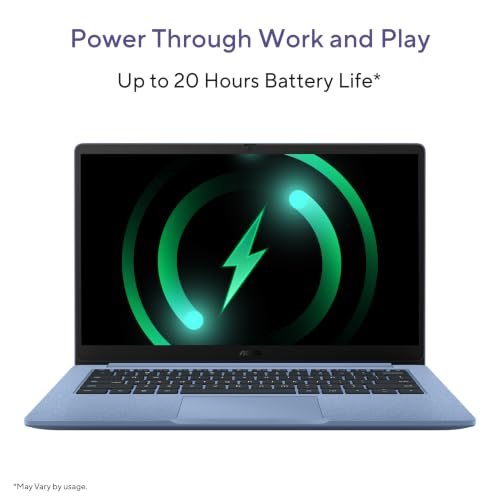 Image of ASUS Chromebook CM1505 (2026), Smartchoice, MediaTek Kompanio 540 Processor, 4GB RAM, 64GB SSD, FHD, 15.6 inch(39.6 cm), 60Hz, Chrome OS, Fabric Blue, 1.49 Kg, CM1505CM4A-S70080, Thin & Light Laptop