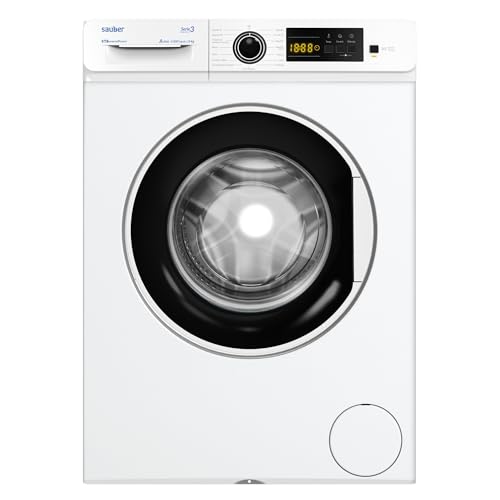 Sauber Lavadora 8 Kg de carga frontal SERIE