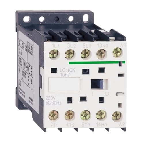 Contacteur tripolaire 380V idéal pour automatiser les pompes et moteurs 16A