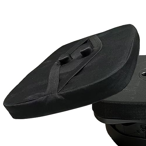 Image of Seat Cushion for Square Collapsible Stools (Exclude Stool), Original & Authentic Thick Chair Pad, Fits 10-Inch Square Telescopic Retractable Folding Stools (Cushion Only)