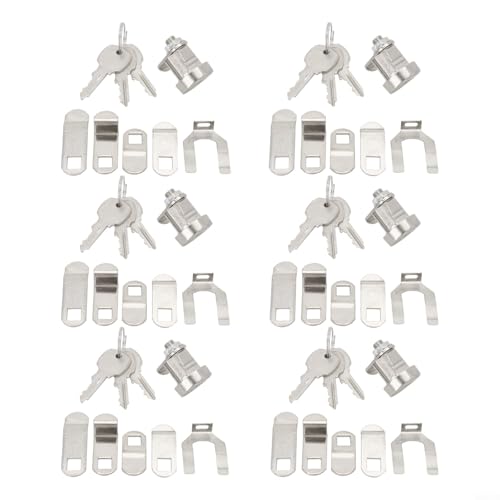 Mailbox Lock Replacement for L1172C Including Unique Keys and Comprehensive Locking System (6 Set)