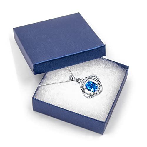 opaprain Cardboard Jewelry Blue Gift Boxes 20 Pack3.5×3.5×1 inches, its apply to displaying necklaces, rings, bracelets, earrings
