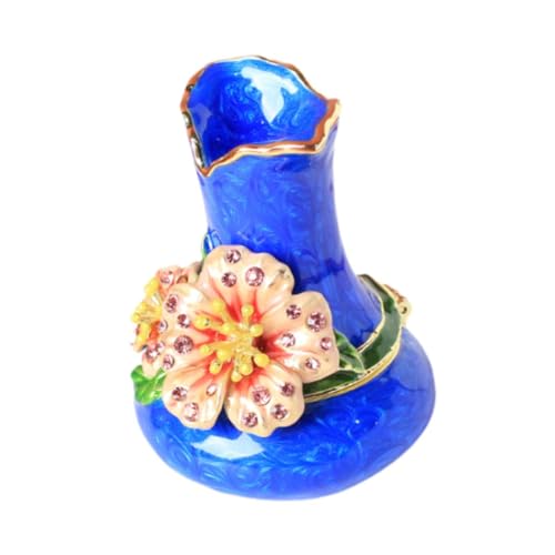 APLVFFZH Boîte à Bijoux en Forme de Vase, Organisateur de Bijoux, Boîte à, Boîte à Souvenirs, Boîte de Rangement de Bibelots, étui à Bijoux pour Pendent