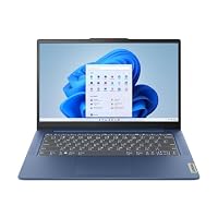 Lenovo IdeaPad Slim 3 Gen 8 | 14 inch FHD Laptop | Intel N100 | Integrated UHD Graphics | 4 GB RAM | 128 GB UFS 3.1 | Wi-Fi 6 | USB-C | Windows 11 Home | Office Trial | Abyss Blue