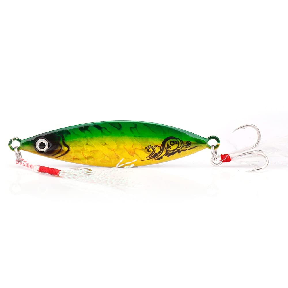 14 pz esca jigging metallo piombo 14 g-40 g cucchiaio esca acqua salata 14 pz esca jigging metallo piombo 14 g-40 g cucchiaio esca acqua salata