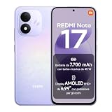 REDMI Note 17, Smartphone 4+128GB, Celestial Purple, Batteria da 7700 mAh