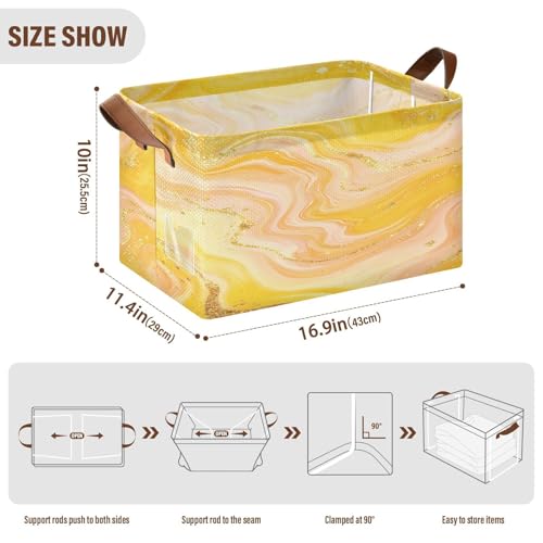 Panier de rangement pliable pour gagner de la place dans un grand placard